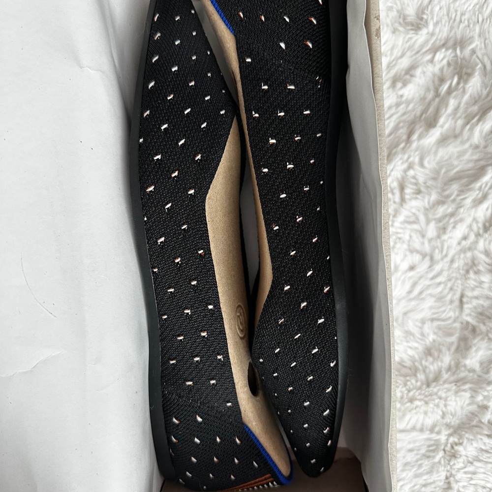 Rothy's Ivory Dot The Point Size 9 NEW with BOX - Picture 8 of 12